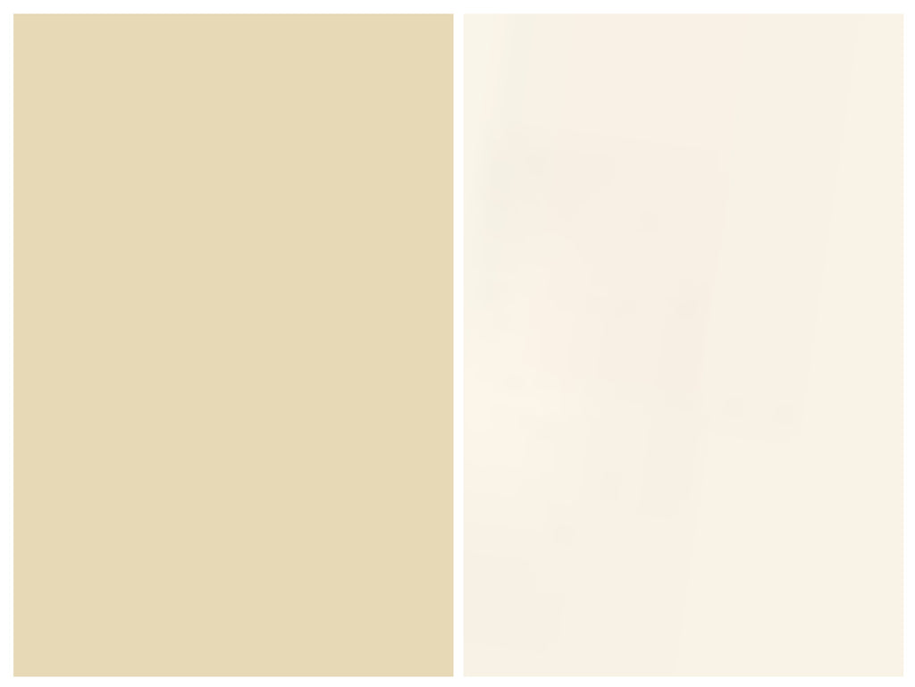 Ivoire et beige 