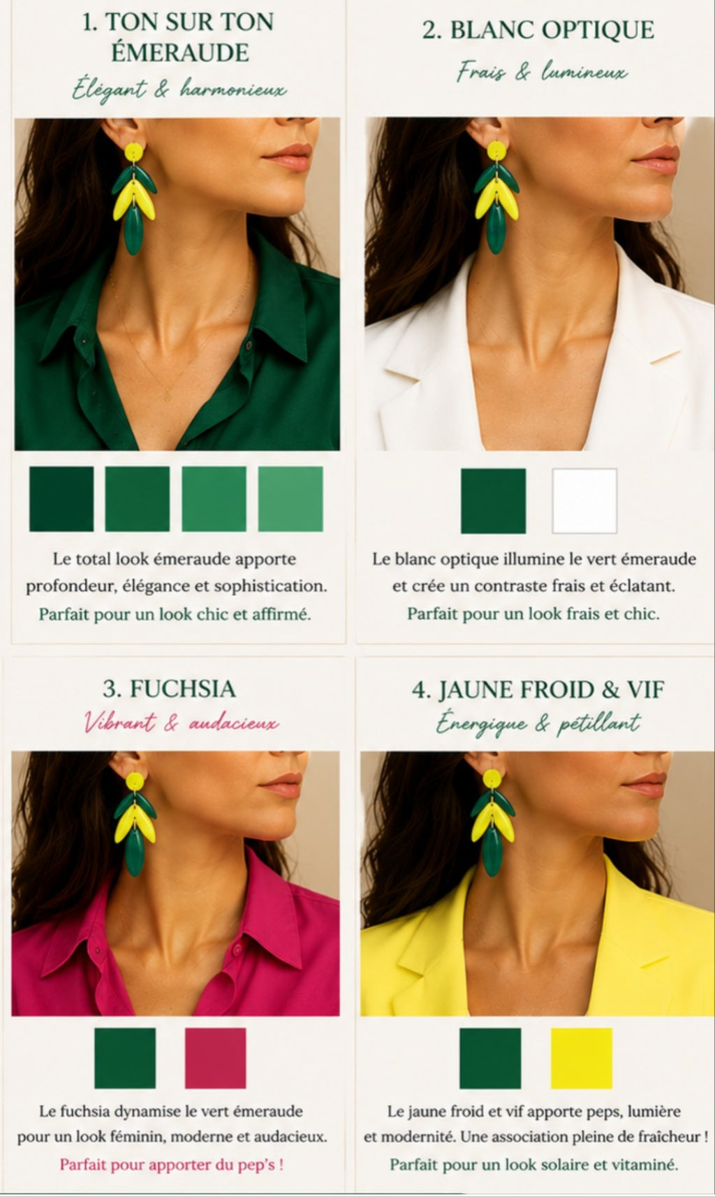 Les vertes pour la femme Hiver